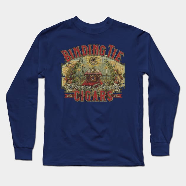 Binding Tie Cigars 1908 Long Sleeve T-Shirt by JCD666